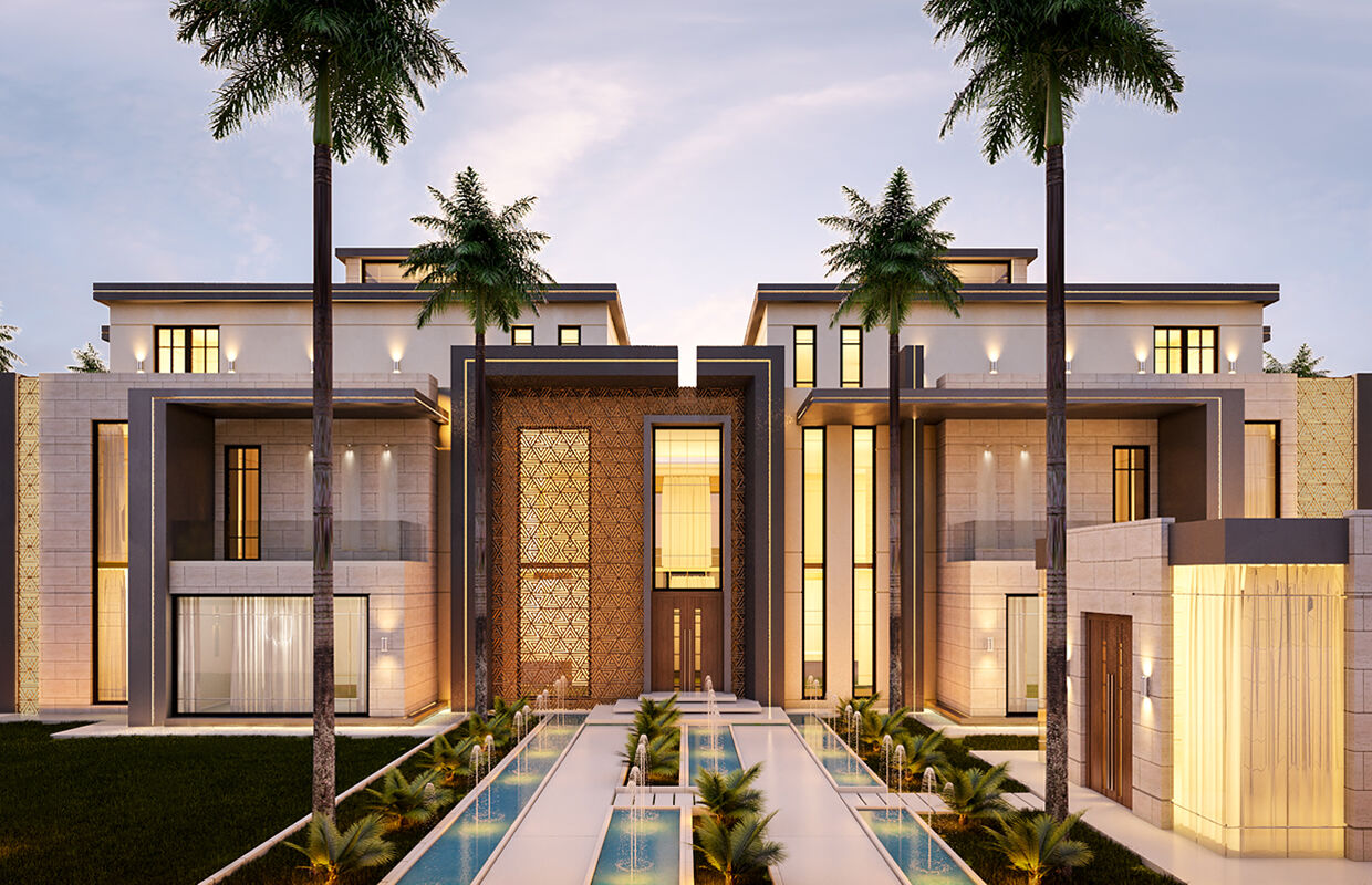 A contemporary home in Oman