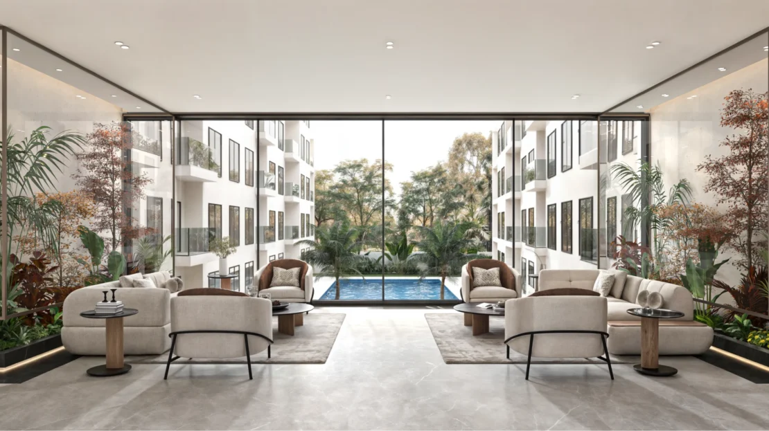 Opal Residence project architectural illustration